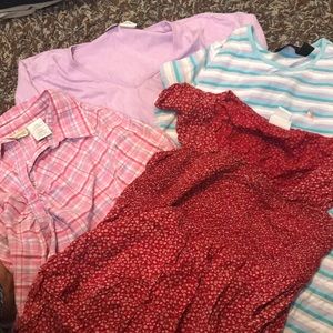 4 maternity shirts